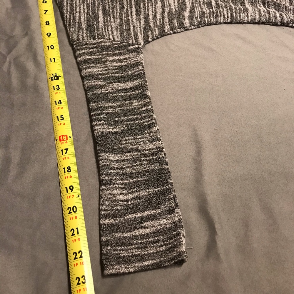 Sheer Dolman Tunic, Olive & Oak, Gray, Small - Picture 10 of 16